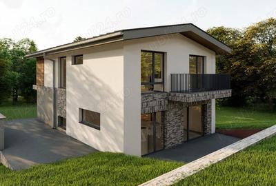 Casă cu 7 camere cu Teren 550 Mp în Chinteni