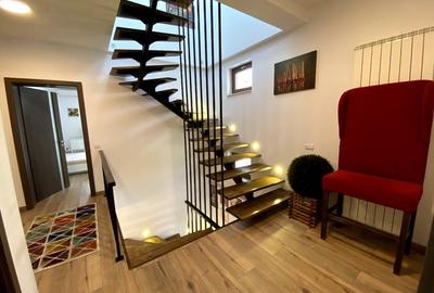 Penthouse triplex,lux,terasa 65 mp pozitie unica Aviatorilor lift privat+office - 3