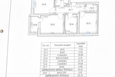 Apartament cu 3 camere decomandat în Titan - 3