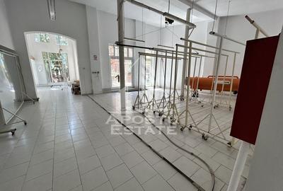 Spatiu comercial, hala, birouri , parcare, acces facil, zona Odobescu