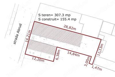 Teren Construcții intravilan de 307 mp, în Grivița - 1