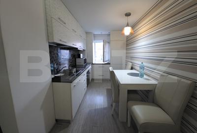 Apartament cu 3 camere,  zona Stefan cel Mare; Parter inalt - 1