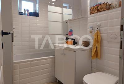 Apartament renovat 66 mp 3 camere 2 bai balcon pivnita Cisnadie - 9