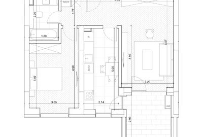 Apartament cu 2 camere decomandat în Drumul Taberei