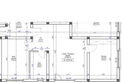 Apartament FINISAT de 3 camere, CF disponibil, 60 mp, zona Cetatii - 1
