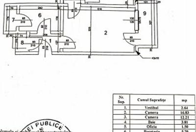 Apartament cu 2 camere semidecomandat în Iancului - 10