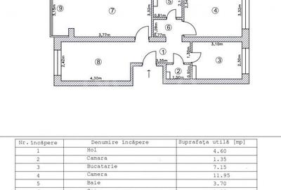 Apartament cu 3 camere decomandat, mobilat în Calea Dumbrăvii - 13