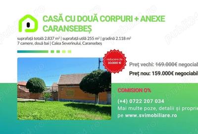 Casă cu 6 camere cu Canalizare în Caransebeș - 8