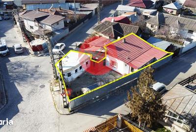 Casă cu 2 camere cu Teren 221 Mp în Central