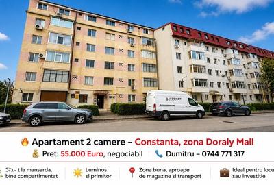 Apartament cu 2 camere semidecomandat în Km 4 - 2