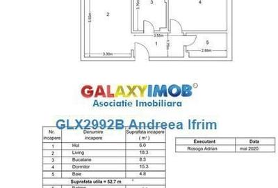 Apartament cu 2 camere decomandat în Dobroești - 1