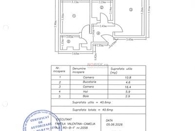 Apartament cu 2 camere decomandat în Nicolae Grigorescu