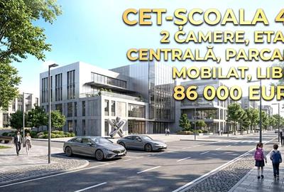 Apartament cu 2 camere decomandat în CET