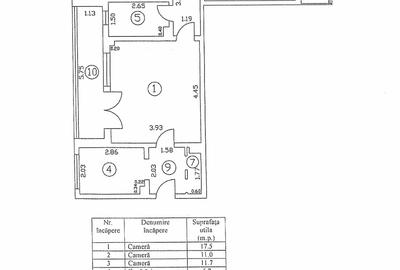 Apartament cu 3 camere semidecomandat în Dristor - 15