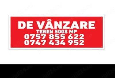 Teren de 5008 mp, în Valea Danului