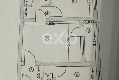 Apartament cu 2 camere semidecomandat, mobilat în Rolast - 8