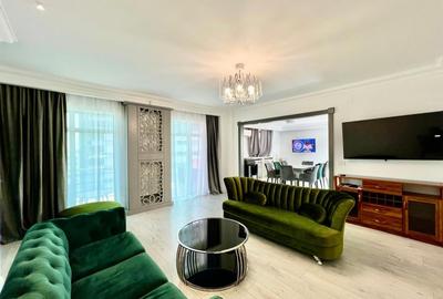 Apartament cu 2 camere semidecomandat, mobilat în Băneasa