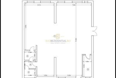 Spațiu comercial, de 195 mp, în Berceni