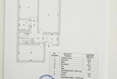 Casă individuală cu 6 camere cu Canalizare în Central - 16