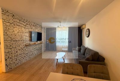 Apartament cu 2 camere semidecomandat, mobilat în Sala Palatului