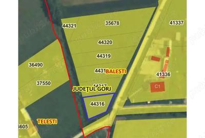 Teren de 1084 mp, în Exterior Vest