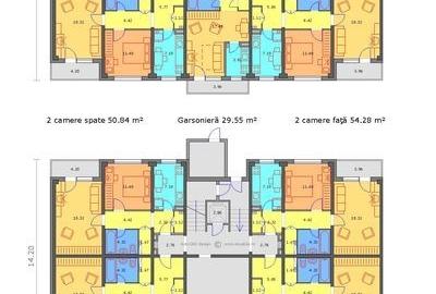 Apartament cu 2 camere decomandat în Pantelimon