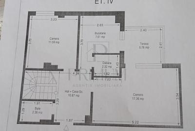 Apartament cu 4 camere decomandat, mobilat în Fabric