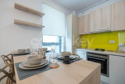 Apartament cu 2 camere semidecomandat, mobilat în Nord - 5
