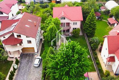 Casă individuală cu 9 camere cu Canalizare în Popești-Leordeni