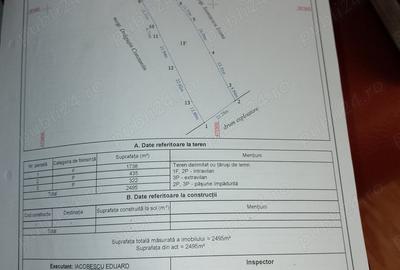 Teren de 2495 mp, în Băiculești