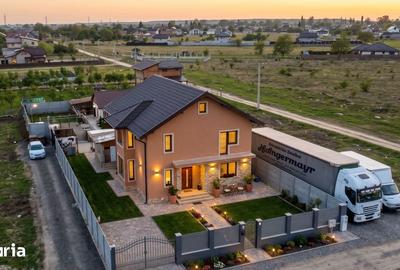 Casă cu 4 camere cu Teren 1000 Mp în Ciorogârla