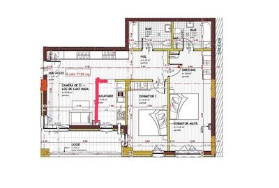 Apartament cu 4 camere semidecomandat în Florești - 1