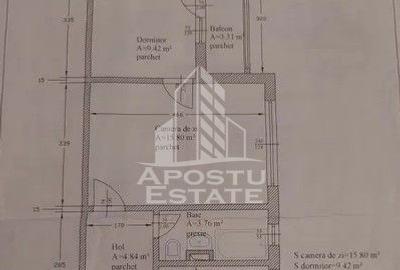 Apartament cu 2 camere semidecomandat în Iosefin