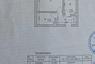 Garsonieră decomandată în Berceni
