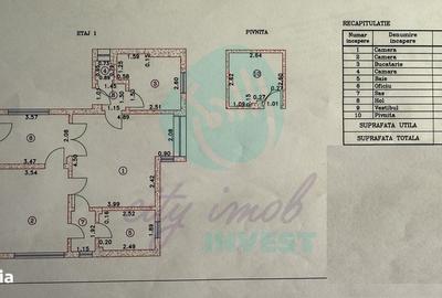Apartament cu 2 camere în Moșilor