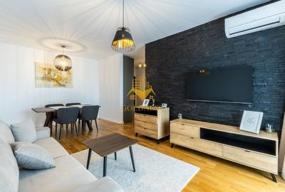 Apartament cu 2 camere semidecomandat, mobilat în Între Lacuri