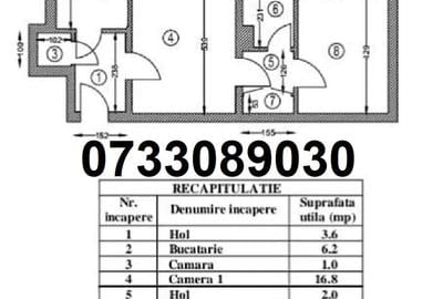 Apartament semidecomandat în Drumul Taberei