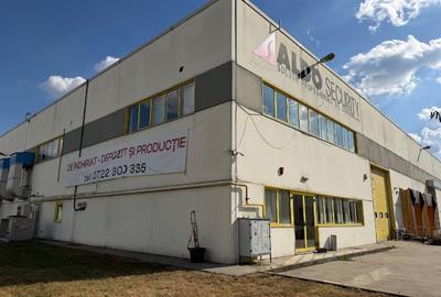 Spațiu industrial, de 1,600 mp, în Dragomirești-Vale