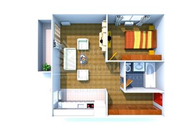 Apartament cu 2 camere în Bucium - 2