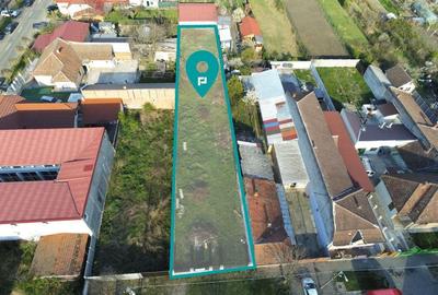 Teren de 827 mp, în Steaua