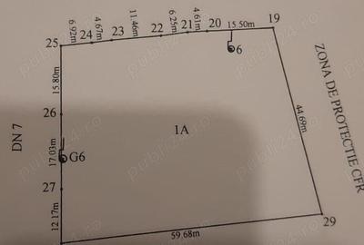 Teren de 2447 mp, în Bujoreni