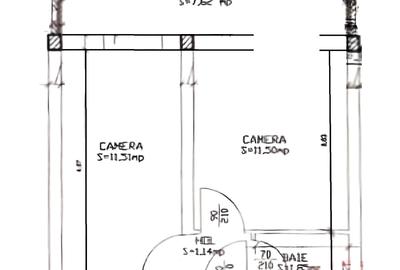 ► Tomis NORD Garsoniera Decomandata 33m² Balcon Mobilata Utilata Incadrata - 8