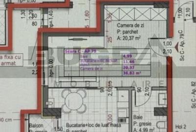 Apartament 1 camere, 39 mp, balcon, zona Sopor - 2
