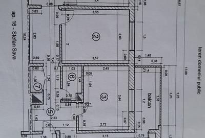 Apartament cu 3 camere decomandat în Central - 1