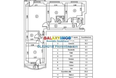8700A  Apartament 3 camere Drumul Taberei-B-dul Ghencea - 9