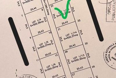 Teren Construcții intravilan de 566 mp, în Domnești - 2