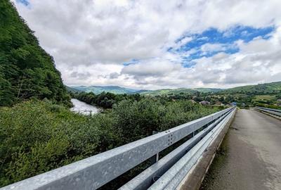 2,64 Ha TEREN SUPERB pe malul raului Crisul Repede padure parau NEGRENI - CLUJ - 21