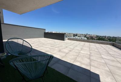 Apartament cu terasă 100mp in Trio Bridge View,parcare inclusă ,totul nou - 6