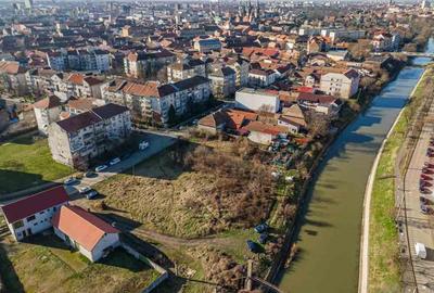 Teren locuinte colective cu 2 fronturi, pe Malul Begai, str Timocului, Timisoara - 2