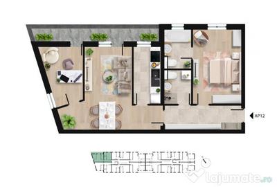 Apartament cu 3 camere decomandat în Giulești - 4
